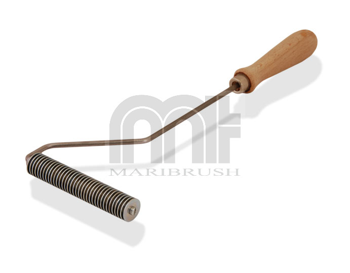 Schijf Ontluchtingsroller 120 x 20mmØ - beugel 5mm