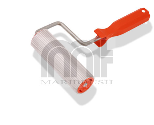 Alu roller kompleet  140 x 45mmØ "paddle-wheel"