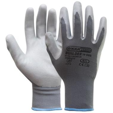 Handschoen nitril foam nylon grs CAT2 Medium