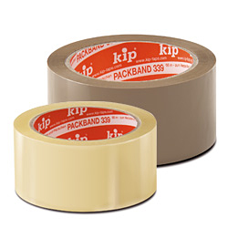 KIP Inpak tape 50mm x 50m kraakvrij PVC